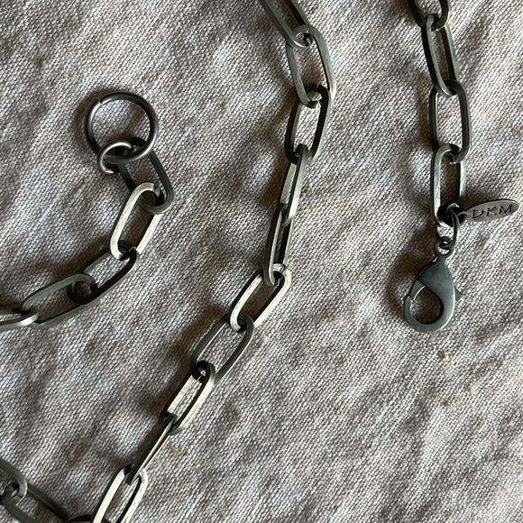 Sublime Artisan Hand Soldered Crystal Adjustable Length Y Necklace Earrings Set - Picture 10 of 14